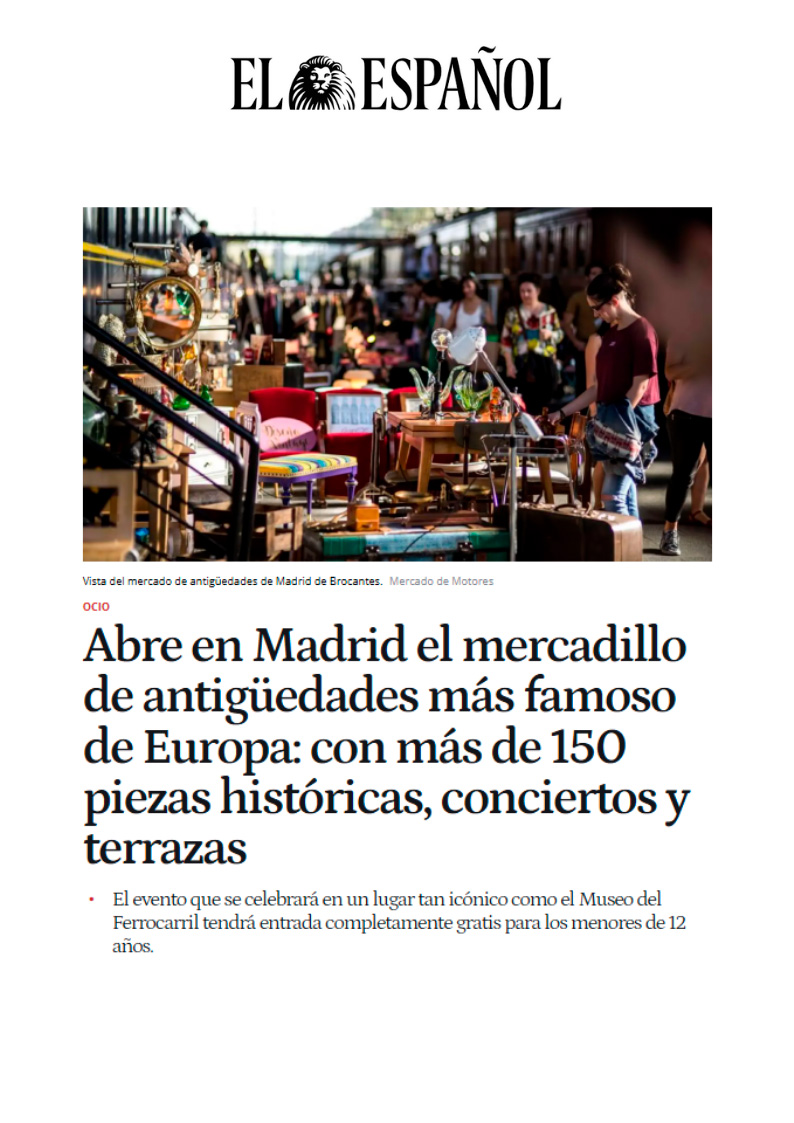 Brocante en El Español online