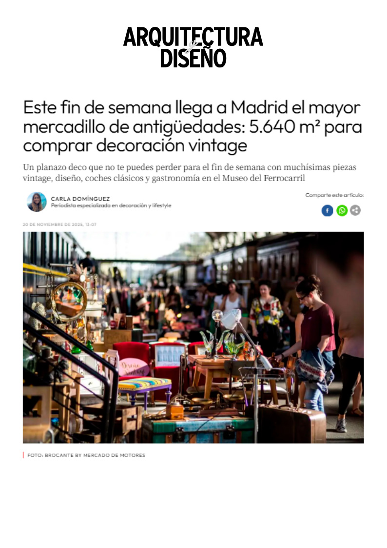 Brocante en Arquitectura y Diseño online