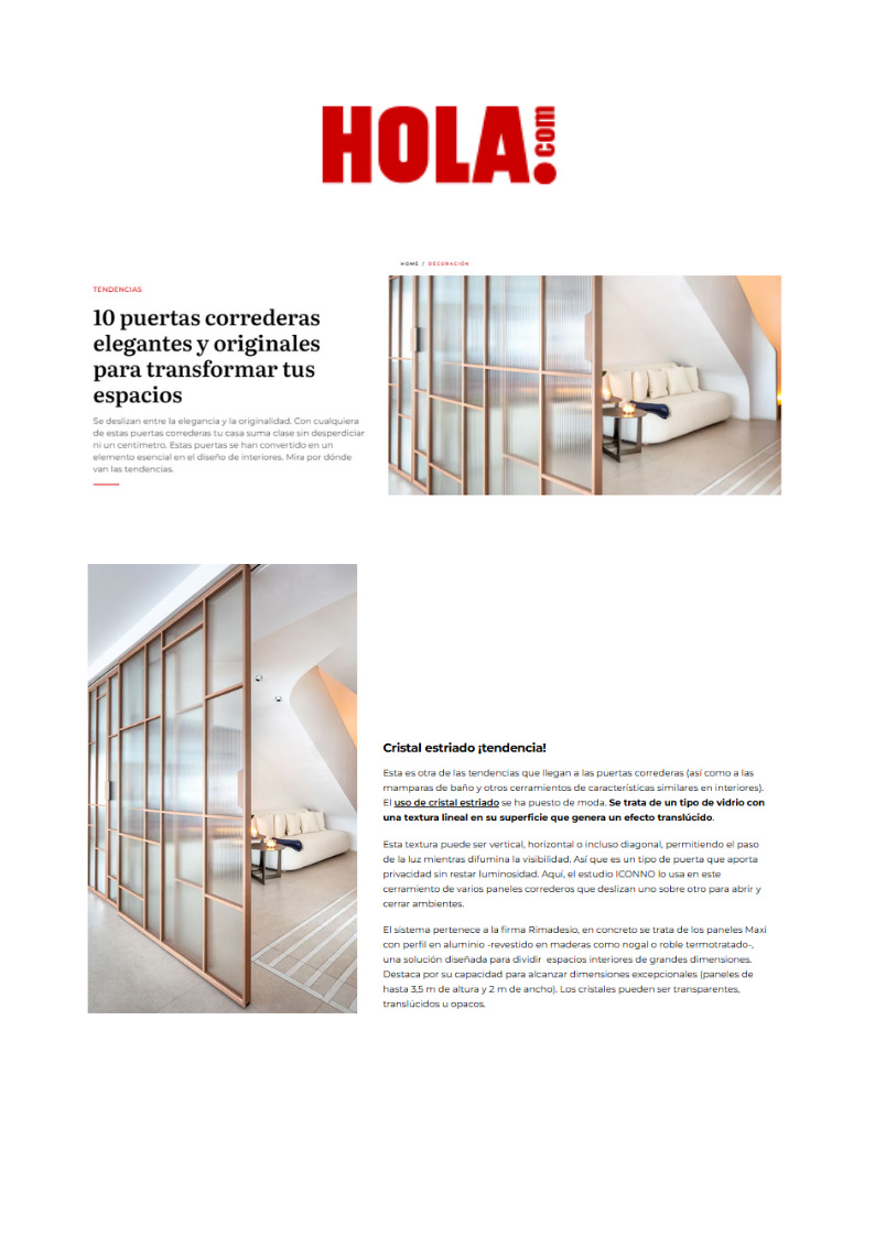 ICONNO en Hola.com