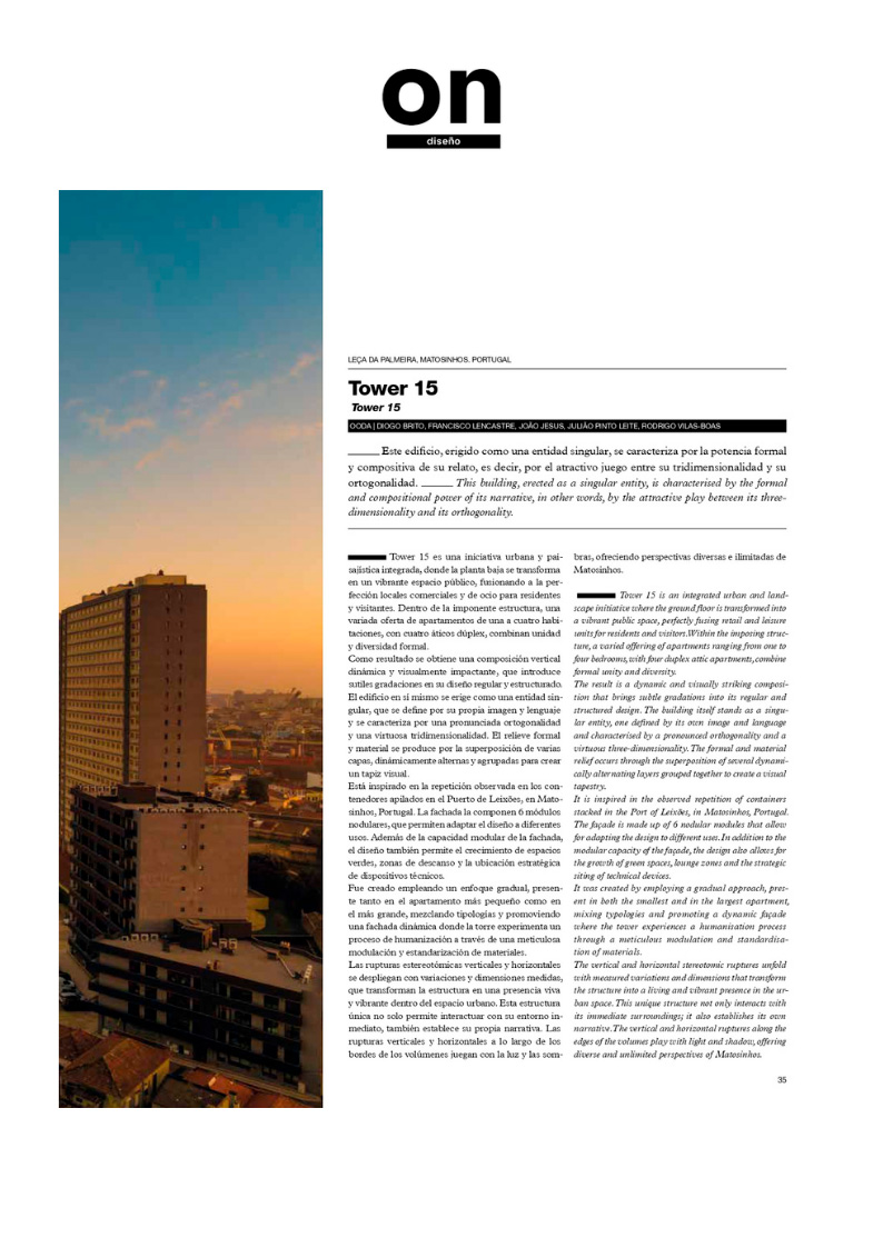 OODA en On Diseño reportaje papel