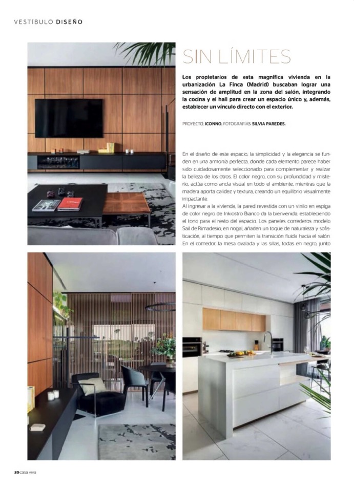 ICONNO reportaje CASA VIVA papel La Finca