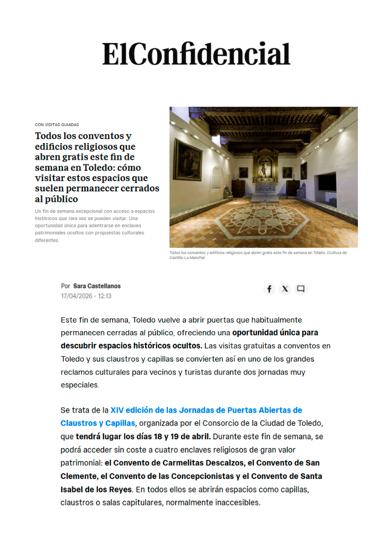 Consorcio de Toledo en El Confidencial