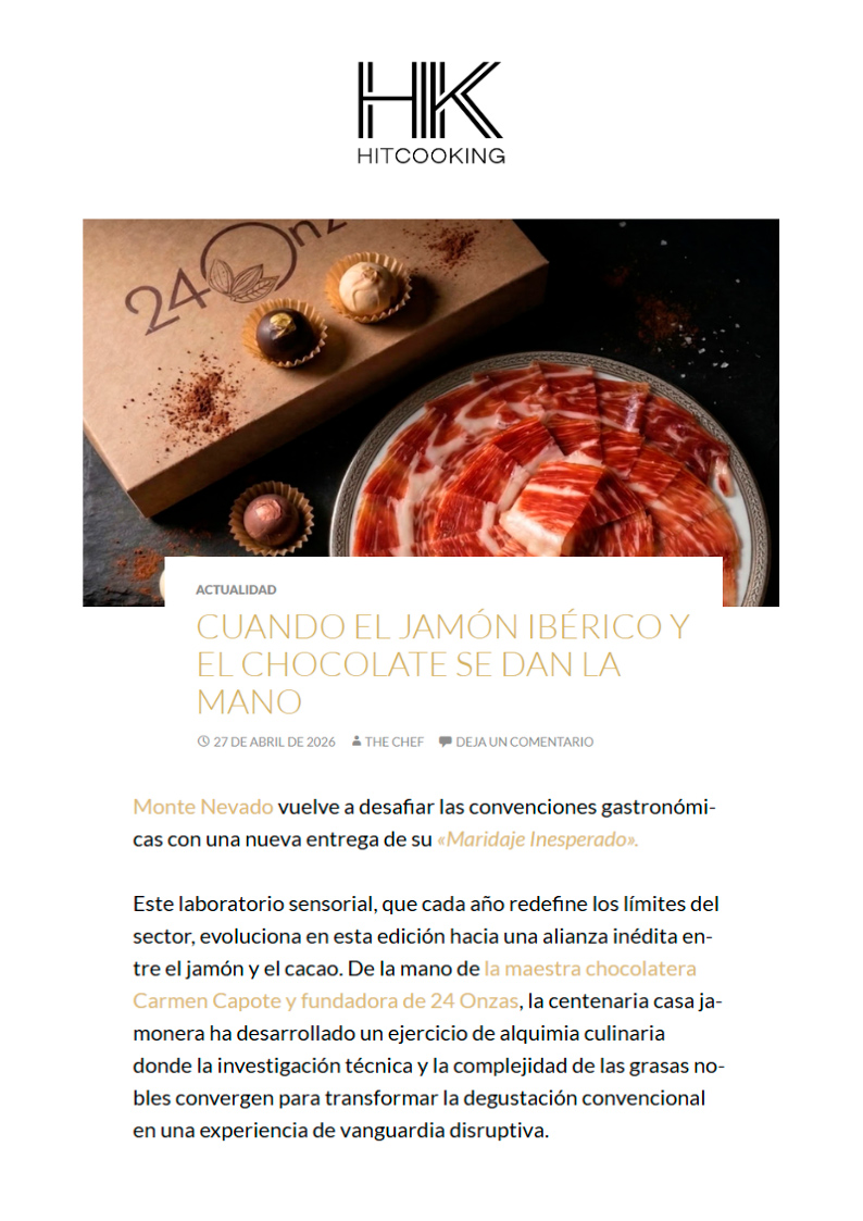 Monte Nevado Hit Cooking